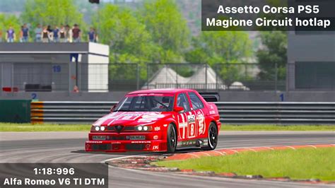 Assetto Corsa PS Magione Circuit Hotlap Alfa Romeo V TI DTM