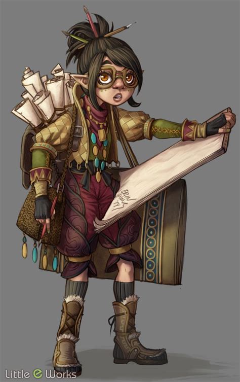 Dungeons And Dragons Characters Fantasy Character Design Female Gnome