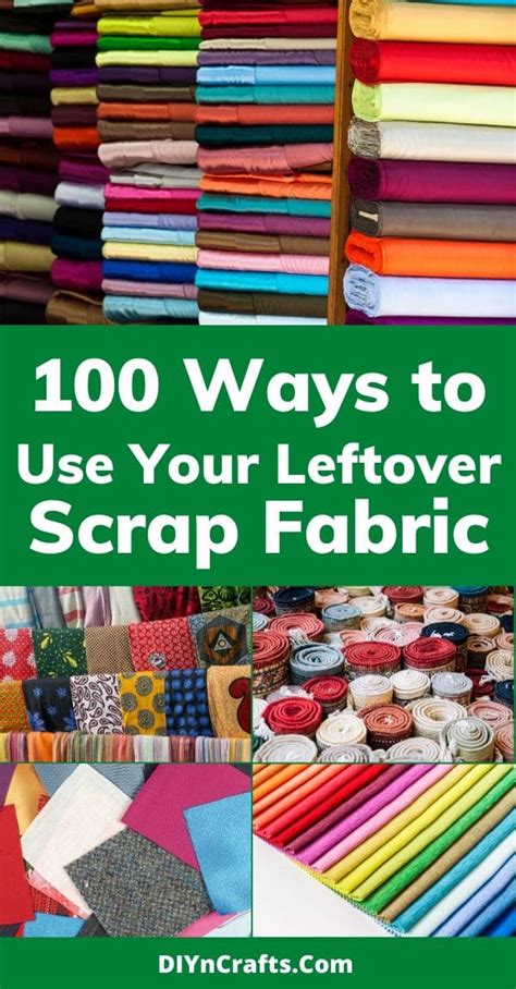 100 Brilliant Projects To Upcycle Leftover Fabric Scraps Fabric Diy