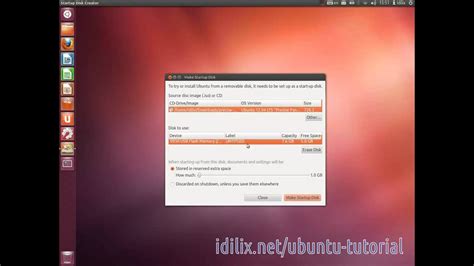 9 Startup Disk Creator Ubuntu 12 04 LTS Tutorial 2 Features