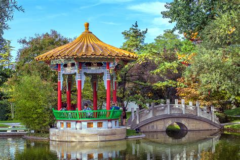 Architektur und landschaftsarchitektur zusammen an einer fakultät: Chinesische Architektur Foto & Bild | china, park, world ...