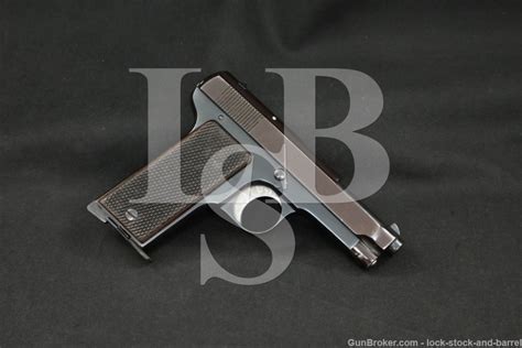 Beretta M1915 M 1915 9mm Glisenti Semi Auto Pistol 1915 1918 Candr Lock