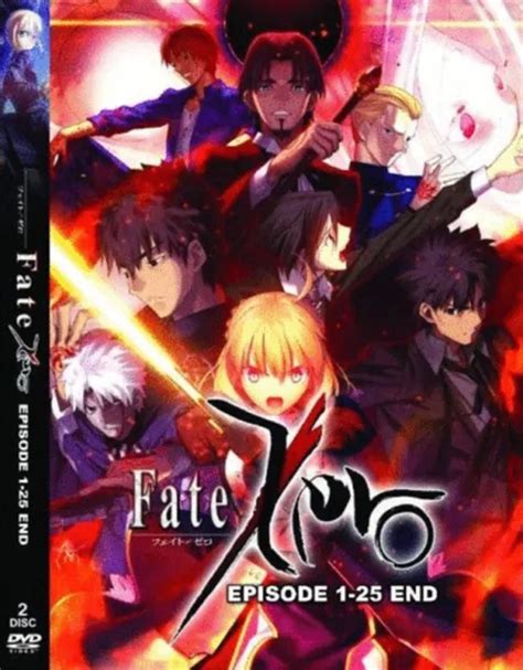 Anime Dvd Fate Zero Complete Tv Series Vol1 26 End English Dubbed