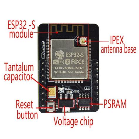 Bảng Mạch Phát Triển Esp32 Esp32 Cam Kết Nối Wifi Camera Ov2640 ăng