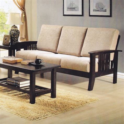 Sofa cushions should be comfortable, durable, and easy to clean. Wooden Sofa With Cushions Fresh Wooden Sofa Set With Cushion Or 88 Cushions - TheSofa