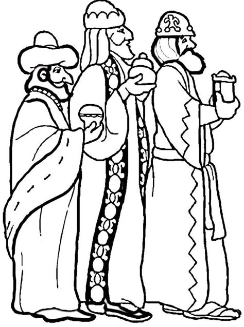 The three kings receive help from its numerous pages to be able to distribute all gifts during this magical night. Three Kings Coloring Pages at GetColorings.com | Free ...
