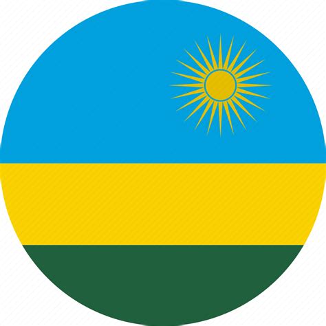 Rwanda Flag Icon Download On Iconfinder On Iconfinder