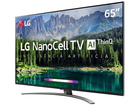 Smart Tv Led 65 Uhd 4k Lg 65sm8600psa Nanocell Thinq Ai Inteligência