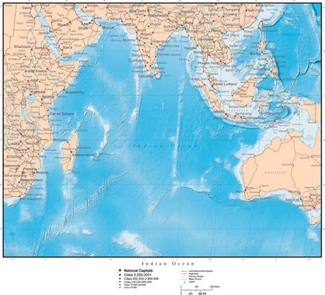 25 Map Of Indian Ocean Maps Online For You