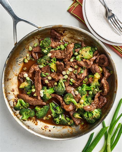 The recipe below can be adjusted depending on your preference. Recipe: Easy Takeout-Style Beef and Broccoli | Kitchn