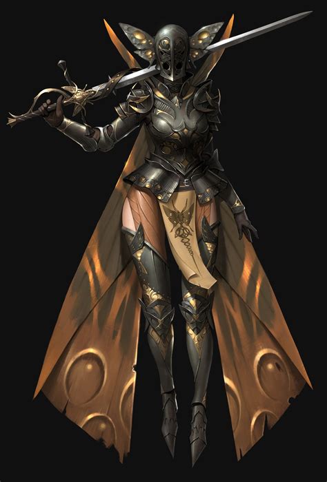 Pin By Michael Whiteside On Rpg Female Character 15 Female Knight