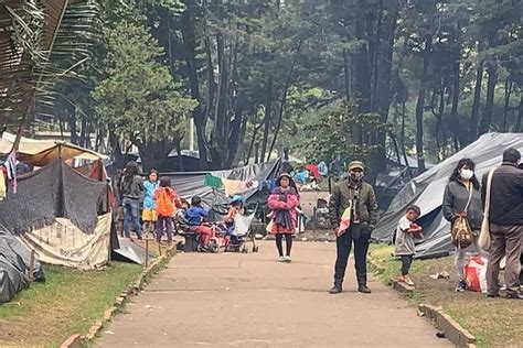 Retorno De Los Ind Genas Ember A Parque Nacional De Bogot Revela Crisis Humanitaria