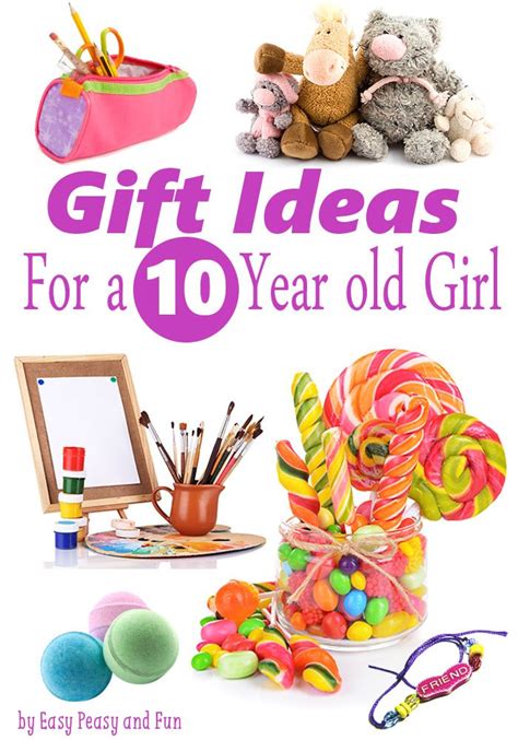 Our selection of birthday presents for girls age 10 ranges from some really stylish jewellery and fashion to games and magic. Gifts for 10 Year Old Girls - Easy Peasy and Fun | 10 year ...