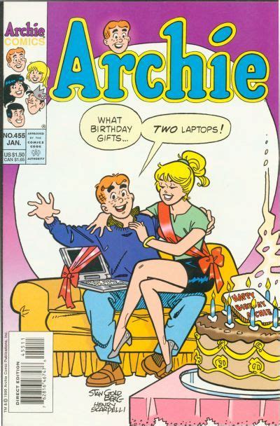Gcd Cover Archie 455 Archie Comic Books Archie Comics