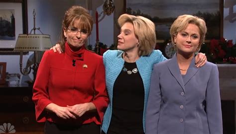 Amy And Tina Played Hillary Clinton And Sarah Palin Again Last Night And It Was Perfect