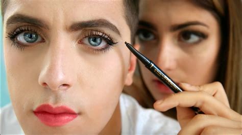 how to put makeup on a guy make him look like girl saubhaya makeup