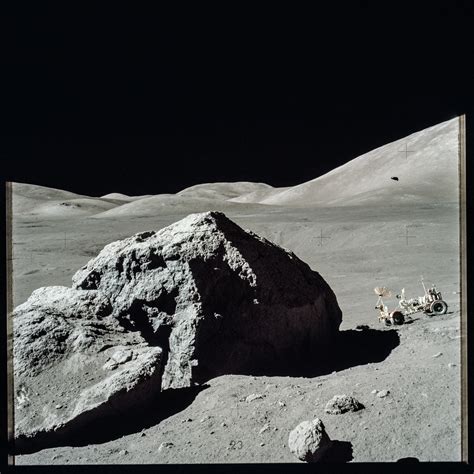 Famous Apollo 17 Photo Has Lunar Module Hidden In The Distance Space