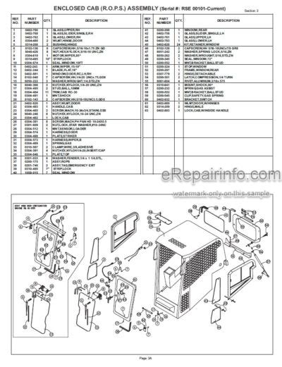 Asv Rc50 Rc60 Posi Track Service Parts Operation Maintenance Manual