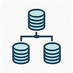 Database Icon Data Distributed Bigdata Server Computing