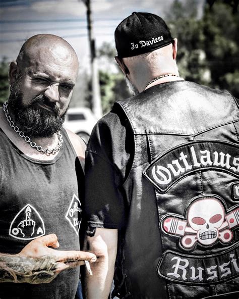 Outlaws Biker Gang At Outlaw