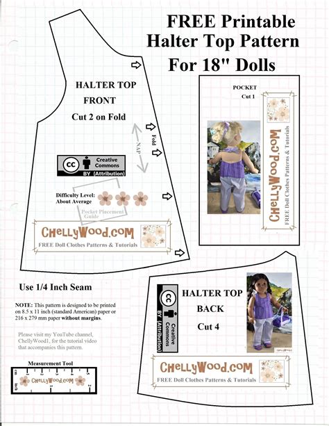 American Girl Doll Clothes Patterns Doll Clothes Patterns Free Doll