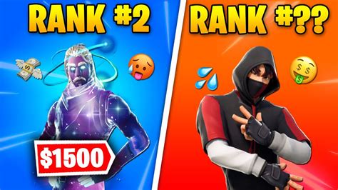 Top 10 Most Expensive Fortnite Skins Ever Sold Youtube