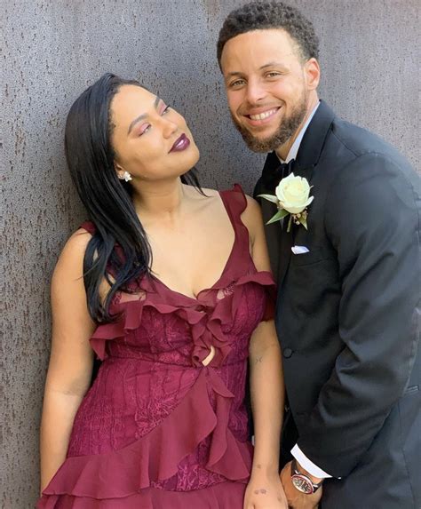 StephenCurry Of The Golden State Warriors With His Wife Ayesha Ayesha Curry Ayesha And Steph