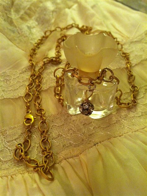 Vintage Perfume Bottle Necklace The Ruffled Robin Boutique One Of A