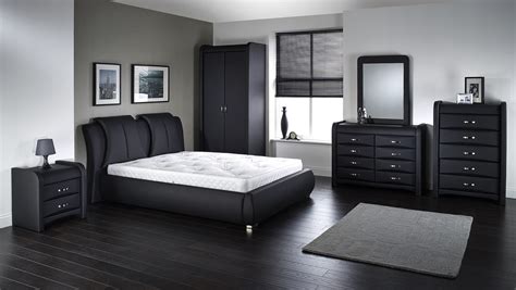 Beautifully complemented with crystals, this black lacquered finish set . Azure Bedroom Set | Full House Carpet Deals in Newcastle