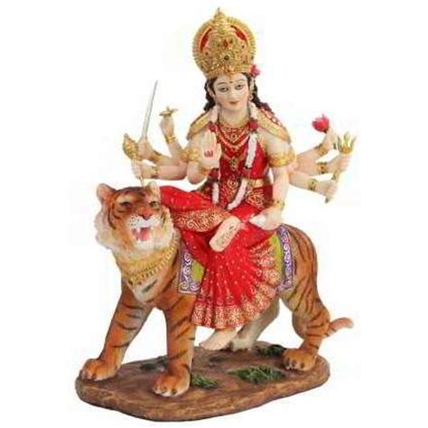 Durga Hindu Goddess Of Justice Statue