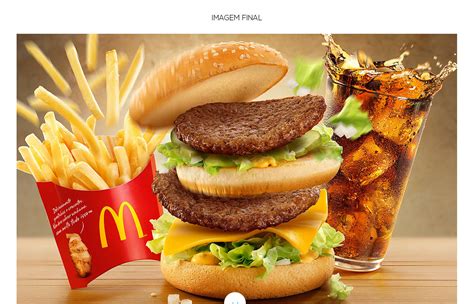 Mcdonalds Big Mac Combo Behance