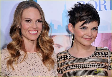 hilary swank and ginnifer goodwin premiere something borrowed photo 2541057 ginnifer goodwin