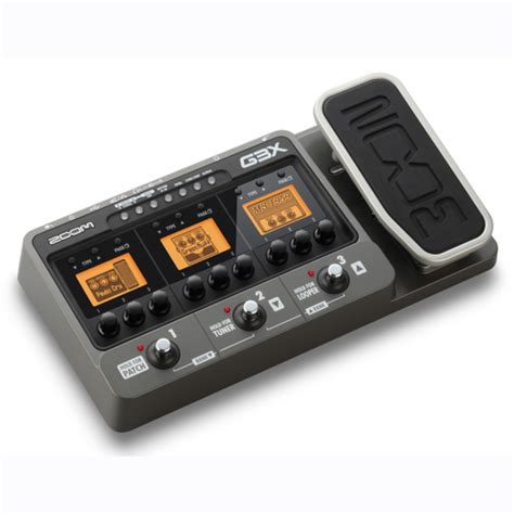 Disc Zoom G3x Guitar Multi Effects Pedal And Usb Audio Interface
