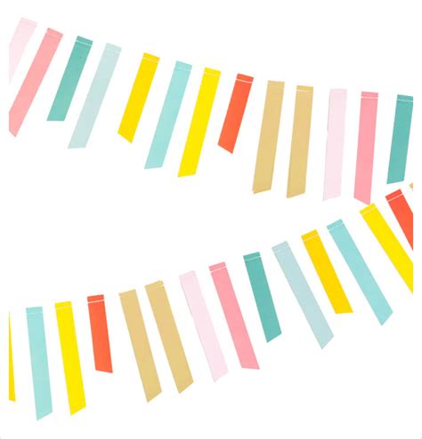 Multi Color Paper Garland Bring Something To The Party