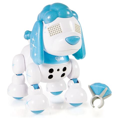 Zoomer Zuppies Interactive Puppy Zuppy Love Diamond Wal Mart