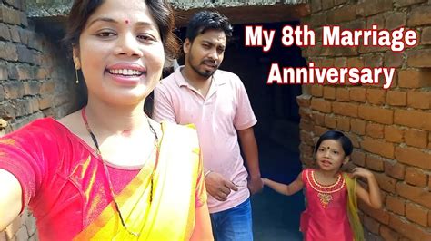 My 8th Marriage Anniversary ️ Dewantiofficial Vlog Video Youtube