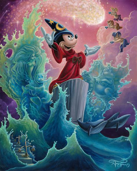 Mickey Mouse Walt Disney Fine Art Jared Franco Signed Limited Edition