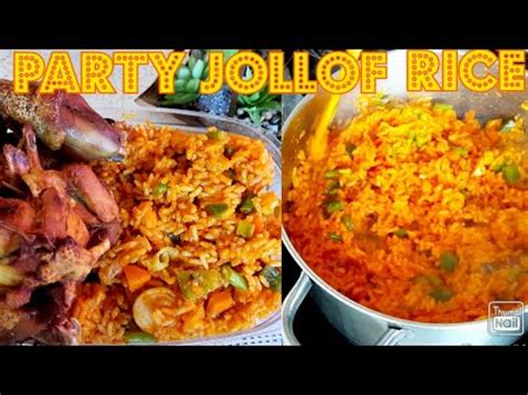 Add one cup rinsed brown rice to a large pot with two cups of water. How To Cook Jollof Rice Step by Step| Party Style Jollof ...