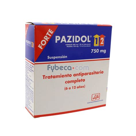 Pazidol Forte 750 G Caja Fybeca