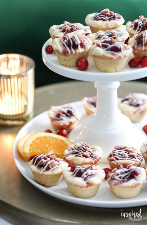 Get great ideas for turkey pie and leftovers dishes. Cranberry Orange Walnut Tassies for the Holiday #christmas ...