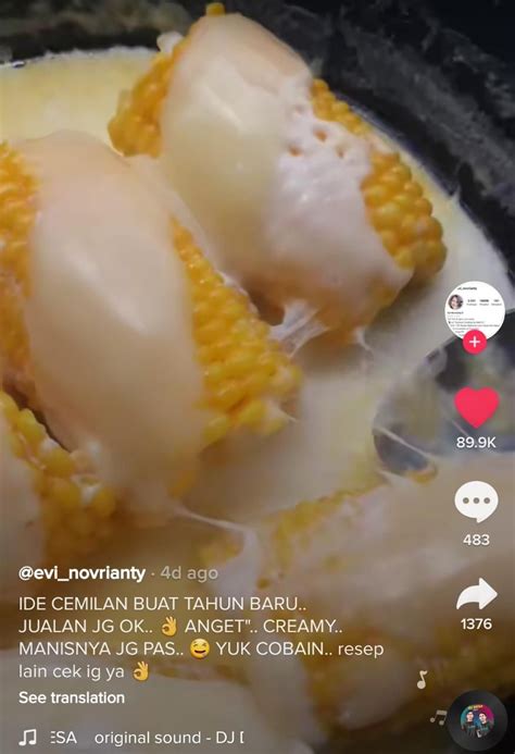 Di tiktok ikan bengong viral! Resep Jagung Butter Keju Praktis yang Viral di TikTok