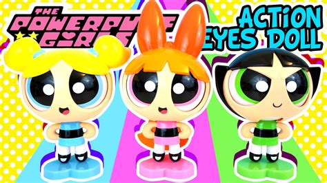 PowerPuff Girls Action Eyes Dolls - Cute Figure Toys ...