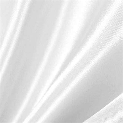 White Satin Fabric 60 Inch Wide 20 Yards By Roll For Weddings