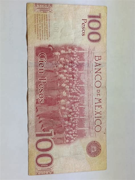 Billete 100 Pesos Cien Años Revolución Mexicana Envío gratis