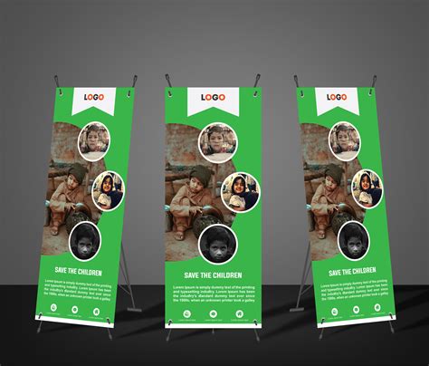 I will design creative roller banner for your business for $10 - SEOClerks