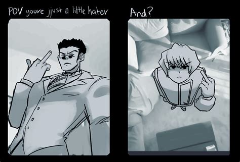 Leorio And Kurapika Pov Youre Just A Little Hater Know Your Meme