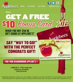 To use for online orders select pay at store. Applebee's has just announced a new graduation / end of ...
