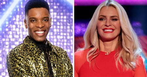 Strictly Come Dancings Rhys Stephenson Defends Host Tess Daly Over