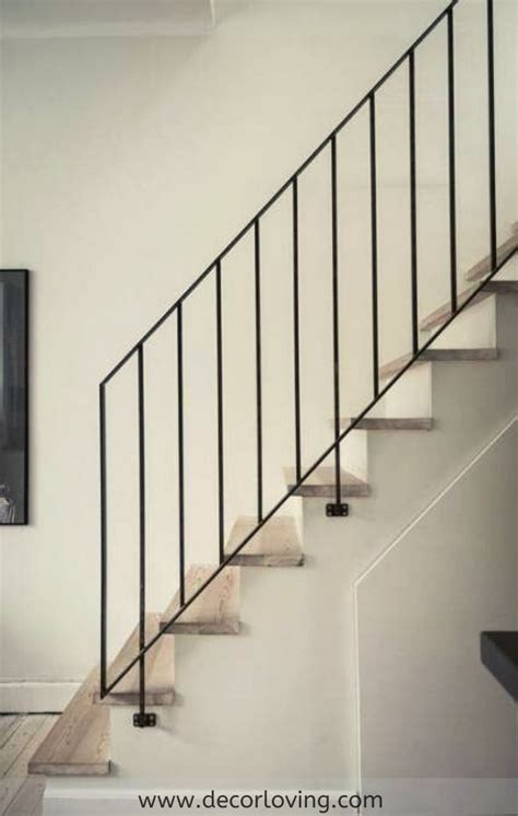 12 Best Simple Stair Handrail Ideas For Home Decor Stair Railing