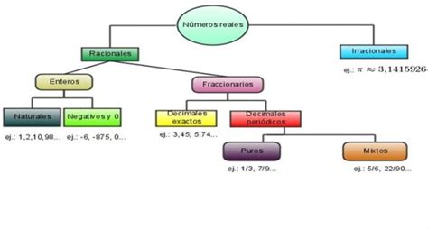 Mapa De La Clasificacion De Los Numeros Book Jb1r